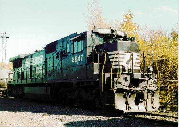 Photo of Norfolk Southern C39-8