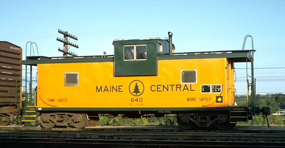 Photo of Maine Central Caboose #640