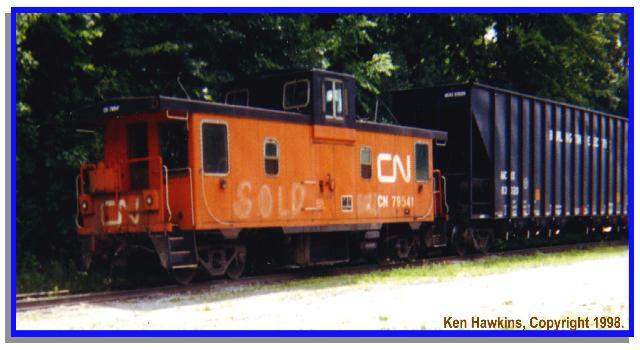 Photo of CN 79541 Caboose in Swanton, Vermont