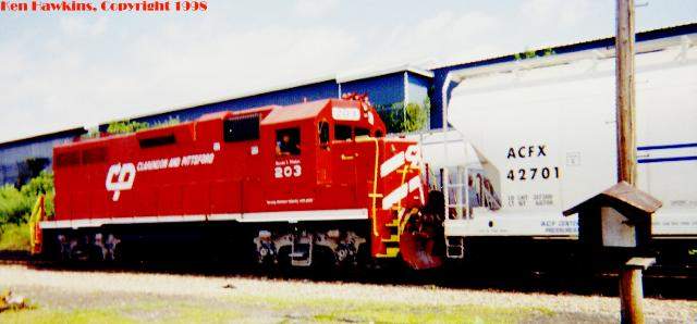 Photo of Vermont Railway 203 in Rutland, VT