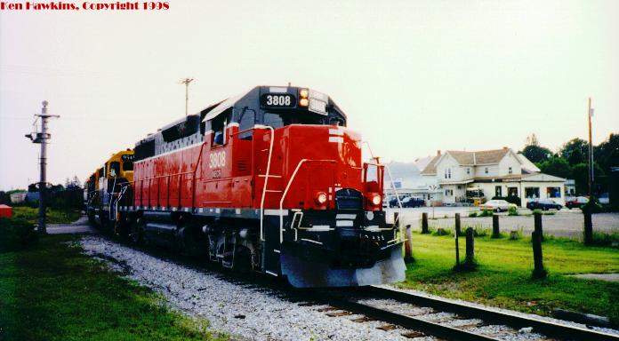 Photo of NECR 3808 in Essex Junction, VT