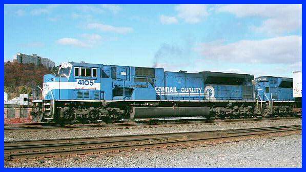 Photo of CR SD80MAC At Worcester