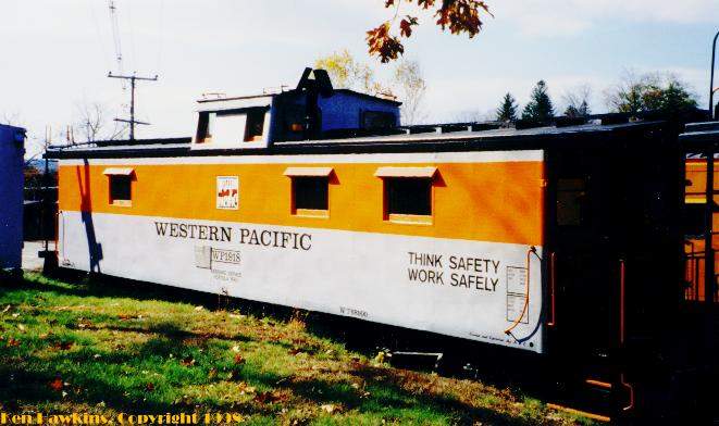 Photo of Western Pacific's 1918 at Tilton, NH.