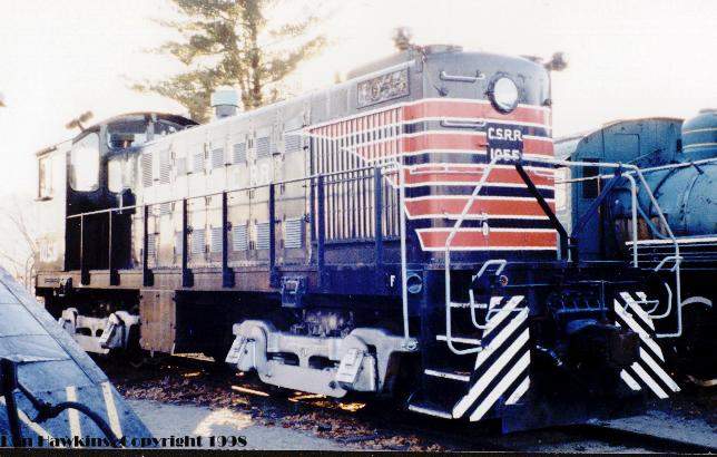 Photo of CSRR 1055 at North Conway, NH.
