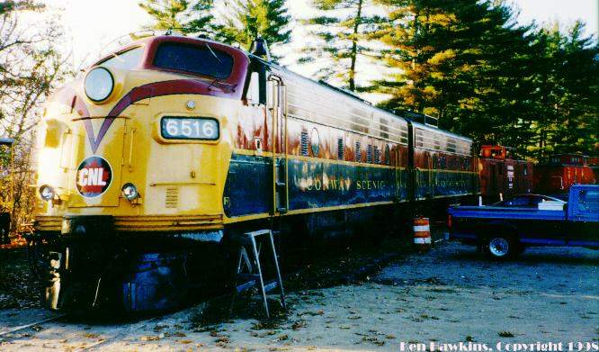 Photo of CSRR 6516 at North Conway, NH.