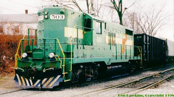 Photo of NESR 503 at Concord, NH.