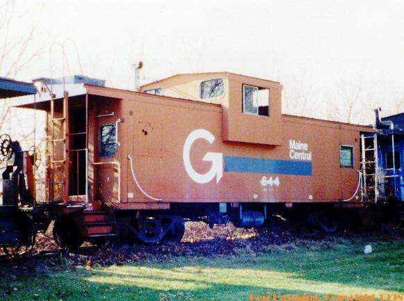 Photo of Maine Central's 644 at Canaan, CT.