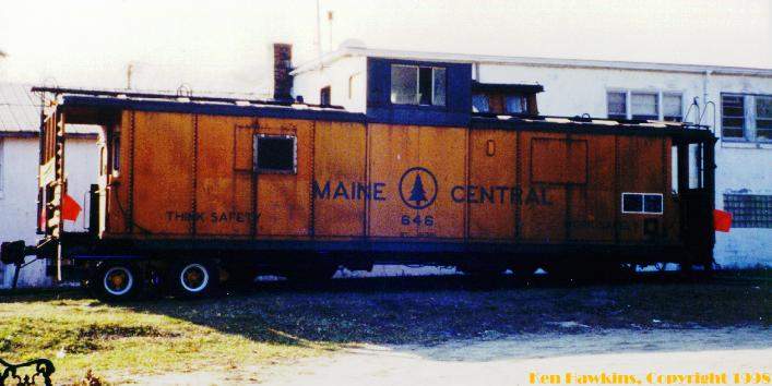 Photo of Maine Central's 646 at Canaan, CT.