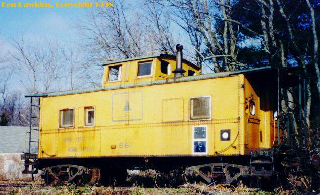 Photo of Maine Central's 661 at Canaan, CT.