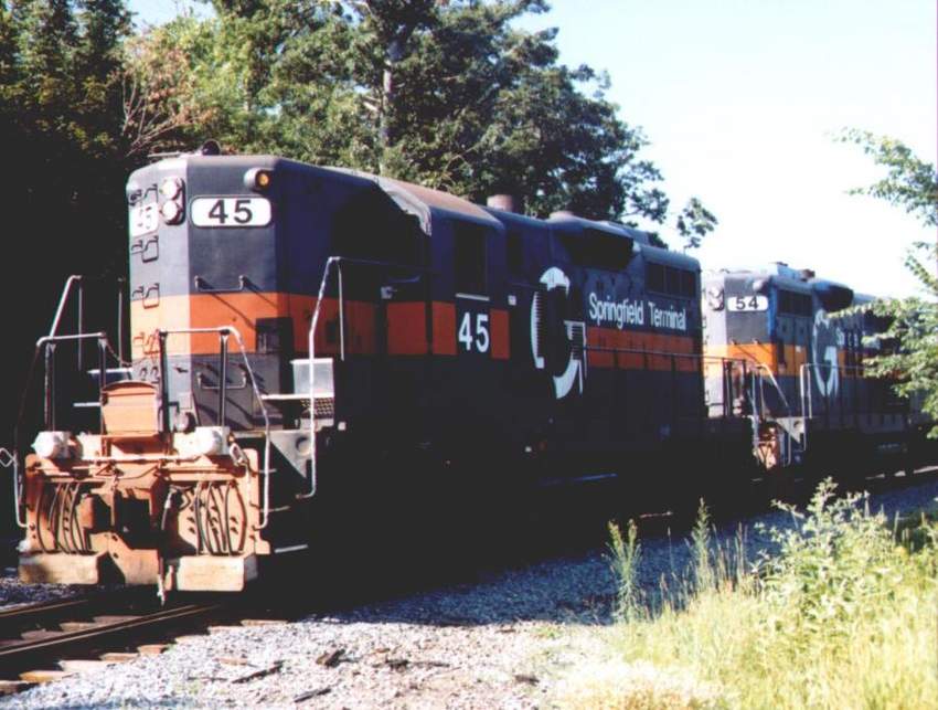 Photo of GRS Train MD-1 on the Madison Branch