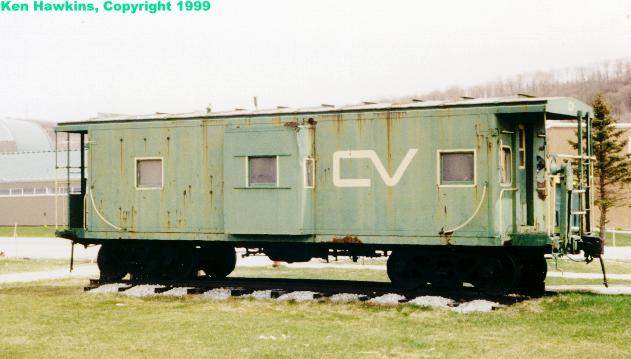 Photo of CV Caboose at St.Albans, VT.