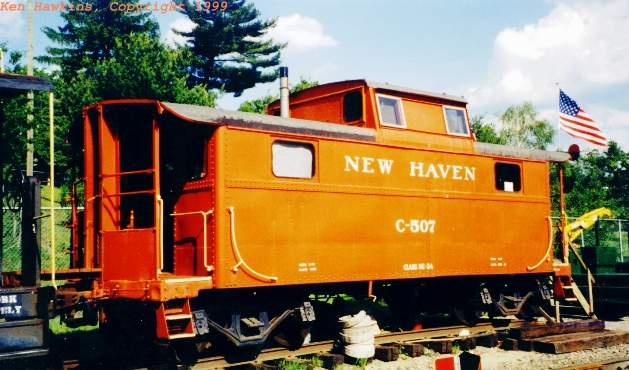 Photo of New Haven's C-507 at Waterbury, CT.