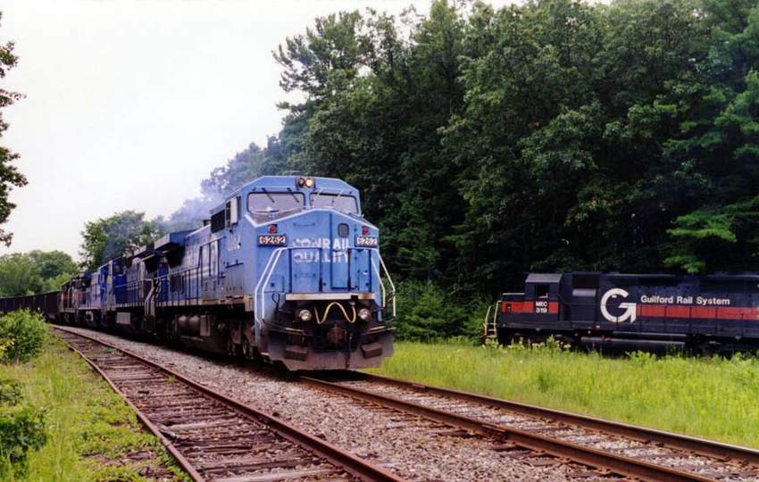 Photo of Bow coal train meets NA-2 Merrimack, NH