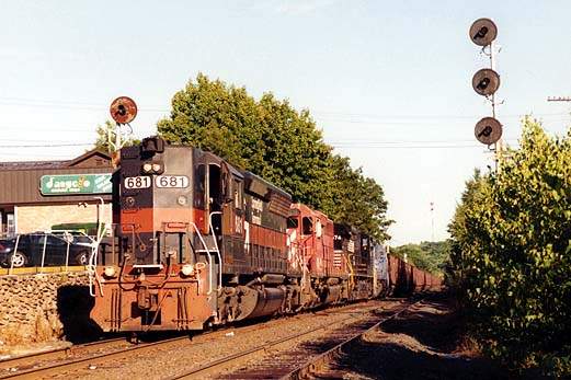 Photo of Empty Bow coal train at Gardner, MA