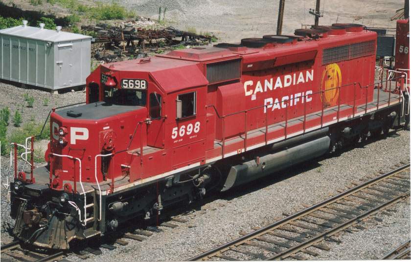 Photo of CP SD40-2 #5698 in 