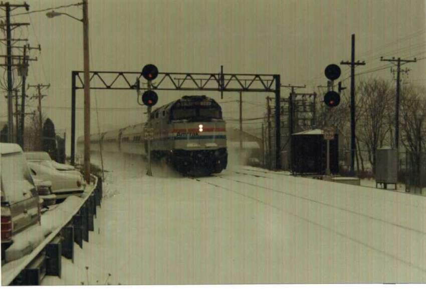 Photo of Through the snow in the winter of 96