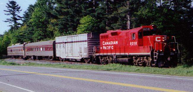 Photo of This is a shot taken a couple months ago of the CP geometry train that ran - ...