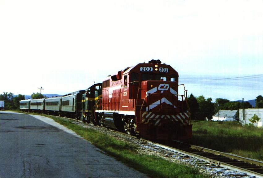Photo of Fantrip from Rutland to Whitehall, Ny with CLP 203, GMRR 405.