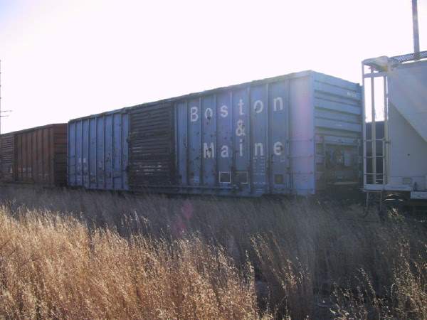 Photo of Boston & Maine Boxcar at Lowell, MA