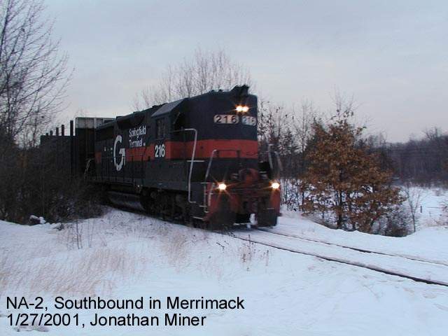 Photo of ST216 southbound in Merrimack