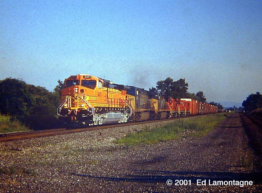 Photo of Eastbound with Slug Set for Conn. Southern on 7/1/2000 by Ed Lamontagne (WFPT)