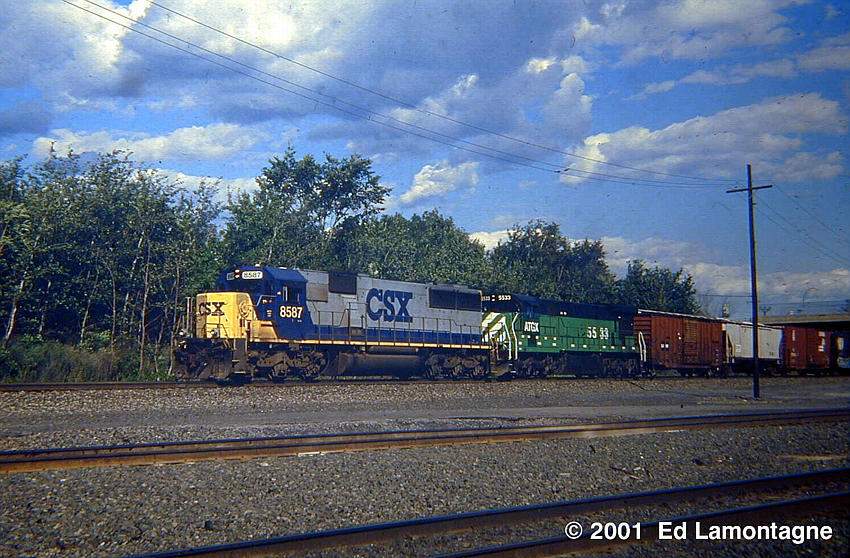 Photo of Westbound out of (FB) Selkirk, NY on 7/1/00 by Ed Lamontagne (WFPT)