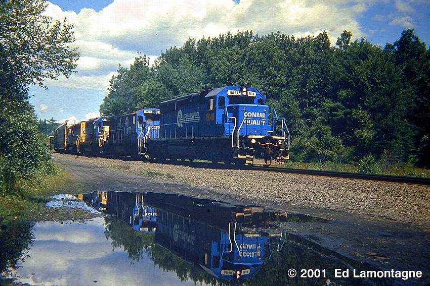 Photo of Eastbound  Q264 (ML482)at Washington Summit in Sept 2000 by Ed Lamontagne (WFPT)