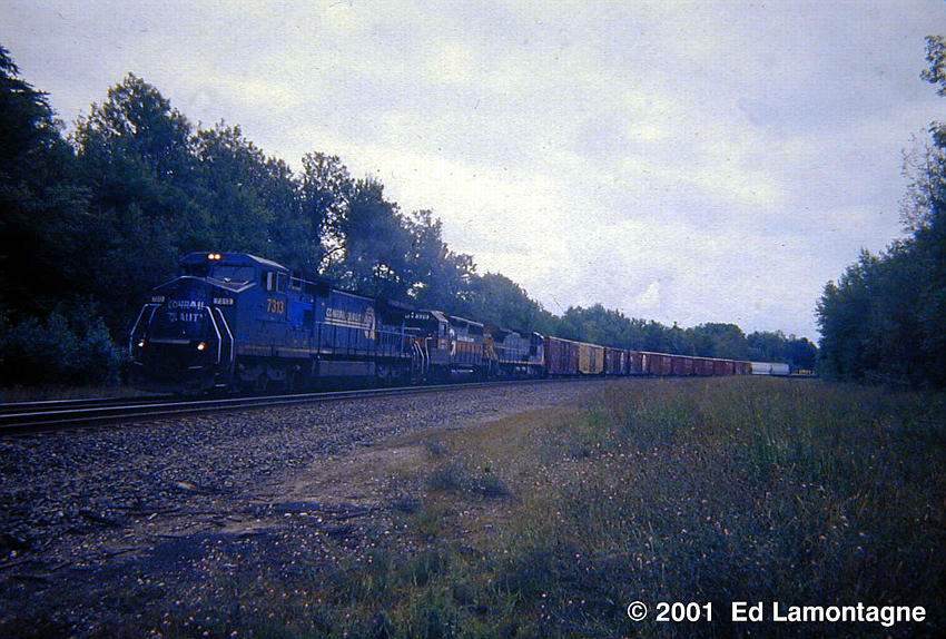 Photo of Westbound  at Washington Summit in Sept 2000 by Ed Lamontagne (WFPT)