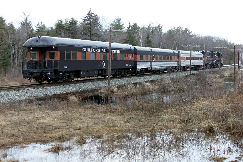 Photo of Guilford Press Special at  Well dump Crossing in Wells, ME.