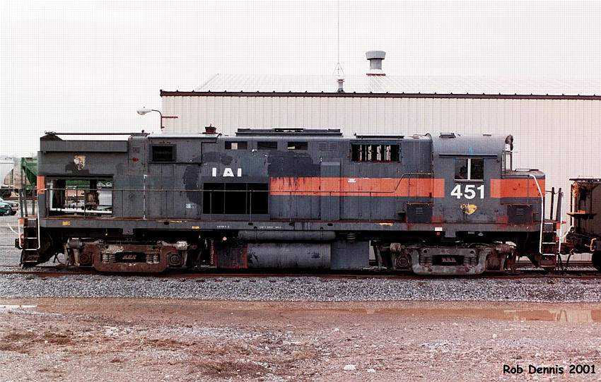 Photo of Ex-GTI #451 C424m at Lakeville, NY on the LA&L