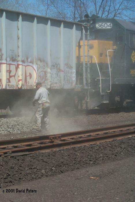 Photo of Housatonic Work Train at Hawleyville