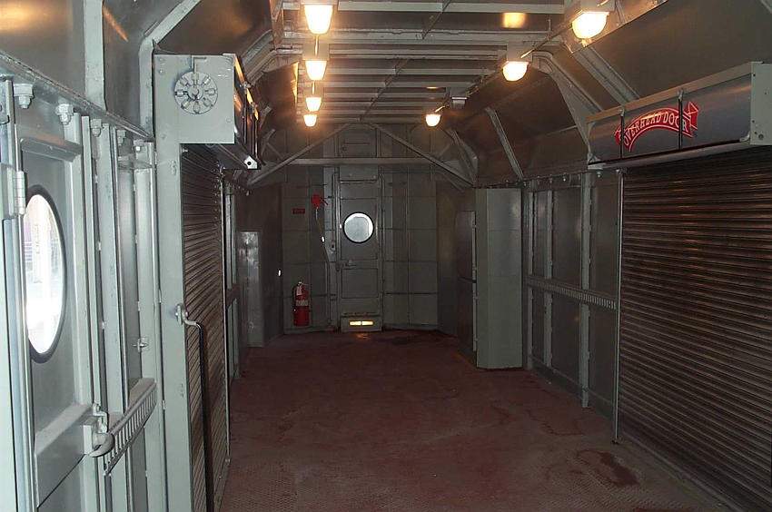 Photo of Rear Interior of Amtrak Cabbage Car 90214