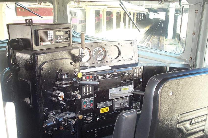 Photo of Amtrak Cabbage Car #90214 Control Stand