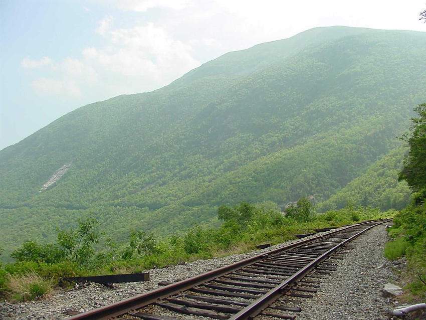 Photo of View from the tracks of the MEC Mountain Div.