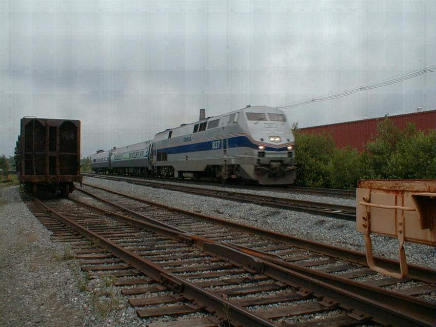 Photo of Amtrak Portland Service Test Train