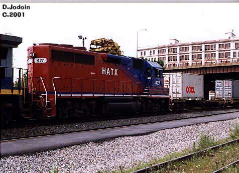 Photo of HATX 427 on TV-8WX at Worcester
