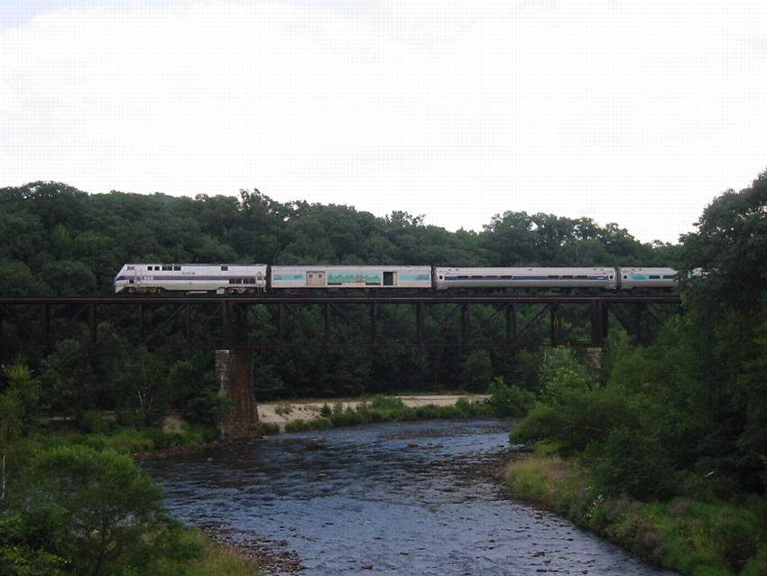 Photo of The Vermonter at Millers Falls