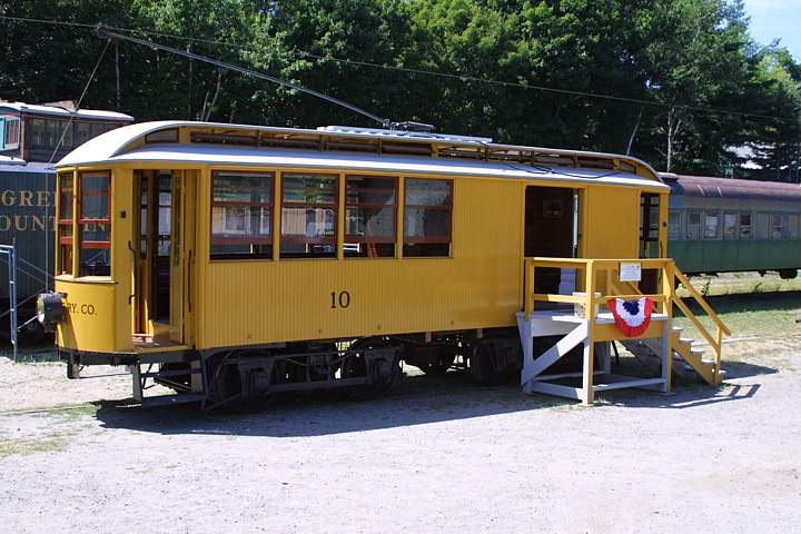 Photo of Trolley #10 at the Nerail West End Late Summer Picnic