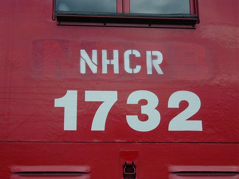Photo of 'NOPB' Reporting Marks Evident on NHCR 1732