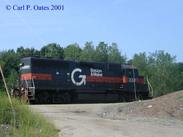 Photo of GP40 #334 at East Deerfield