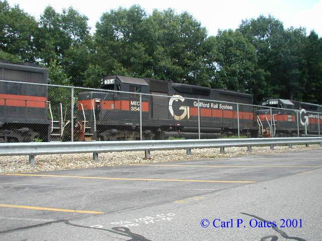 Photo of GP40 #354 in Lawrence