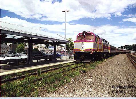 Photo of MBTA 1070 at Worcester