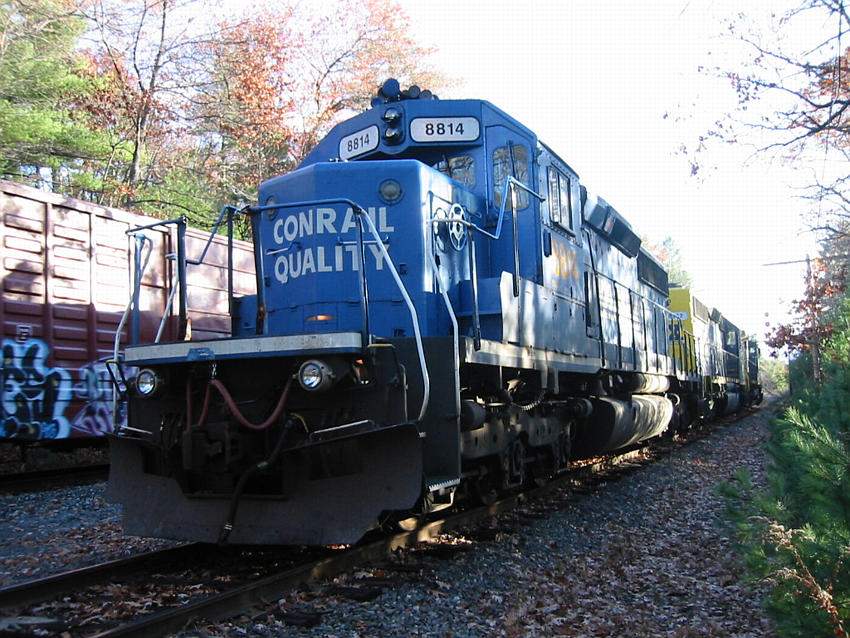 Photo of CSXT 8814 SD40-2 at Westfored