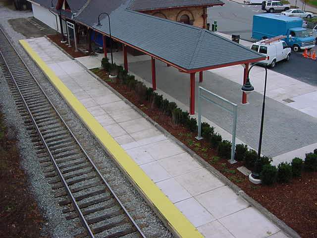 Photo of Durham, NH station awaits Amtrak service