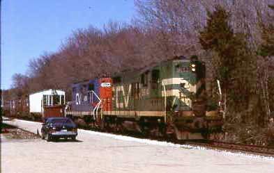 Photo of CV Freight at Franklin CT.