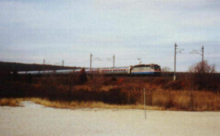 Photo of Amtrak No. 170, Rocky Neck St. Pk., CT