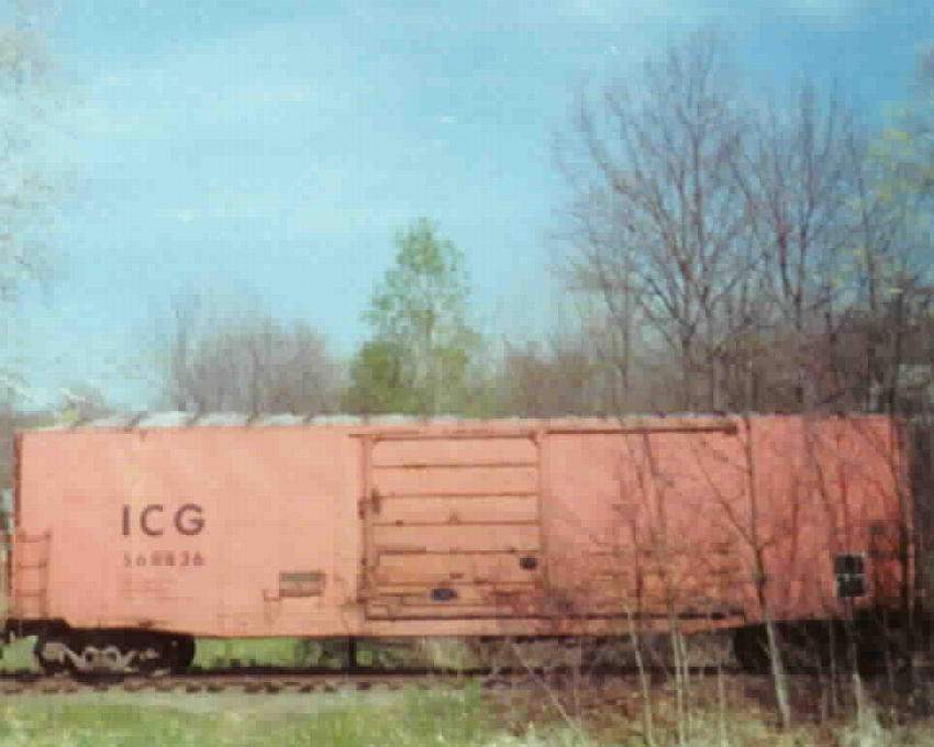 Photo of ICG boxcar