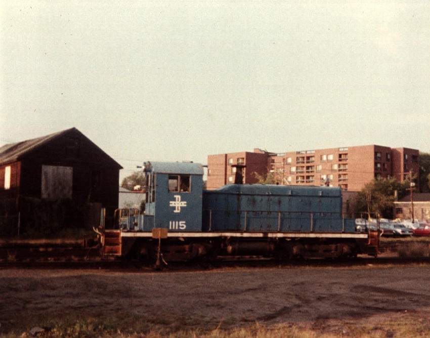 Photo of B&M 1115 in Keene, NH 1981