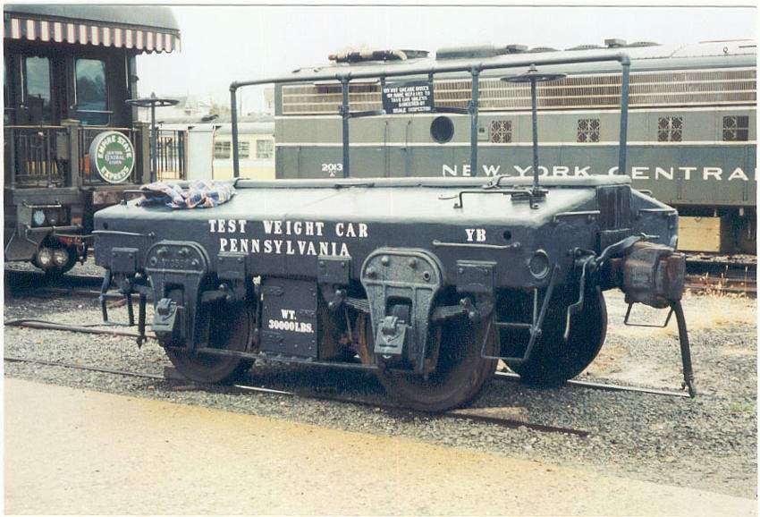 Photo of PRR scale test car