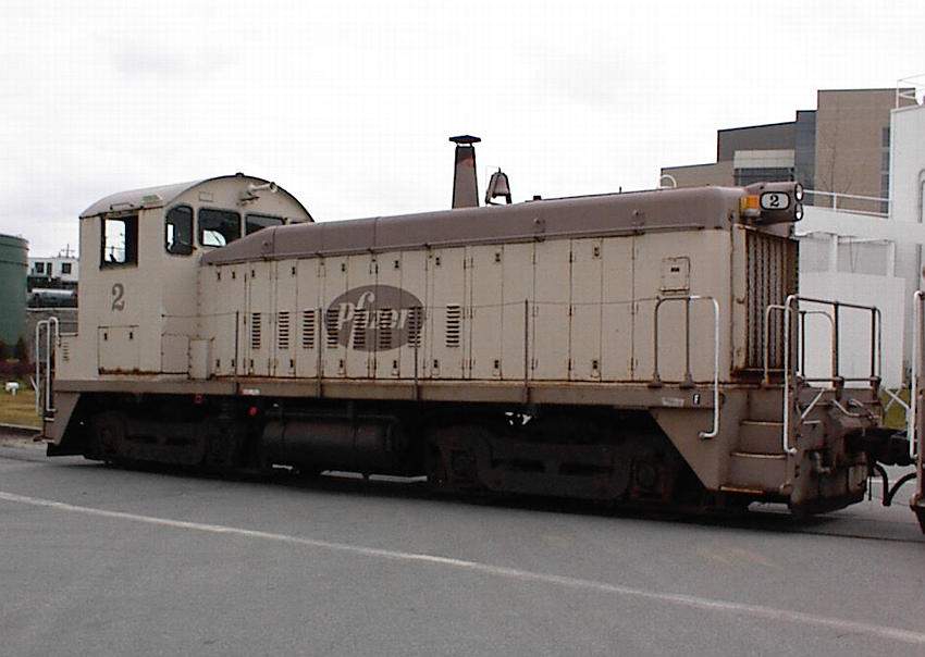Photo of Pfizer Chemical Co. SW-9 #2 donated to The Connecticut Eastern Railroad Museum